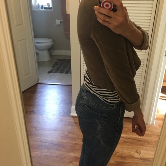 BCBGmaxazaria -Tan Suede “Luke” Jacket - Picture 3 of 8